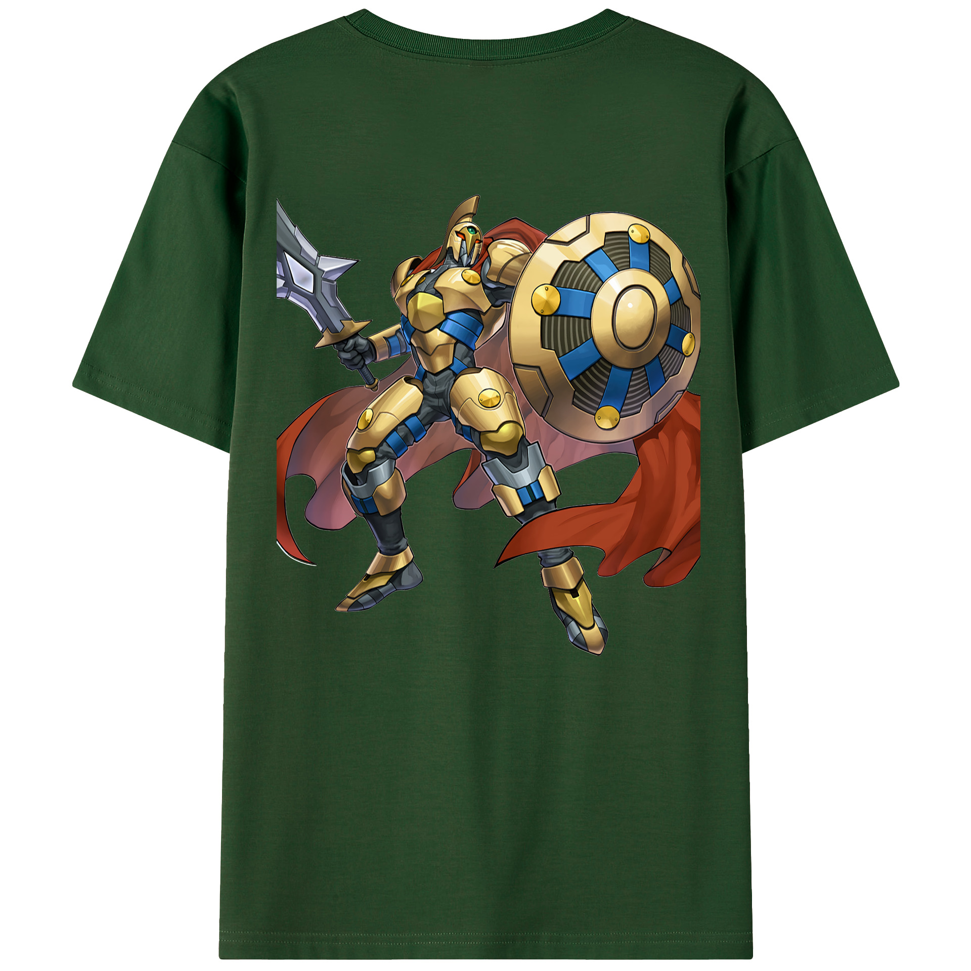 （画像用） 遊☆戯☆王 Yu-Gi-Oh! 綿100％半袖Tシャツ（背面プリント）